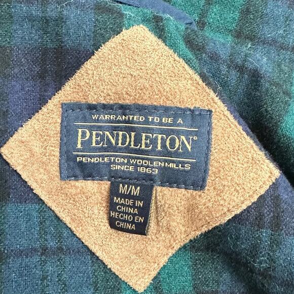 PENDLETON women's curly fuzzy 100% acrylic jacket - SIZE M - MEDIUM - Picture 9 of 13
